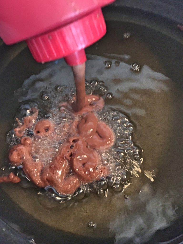 Chocolate Funnel Cake