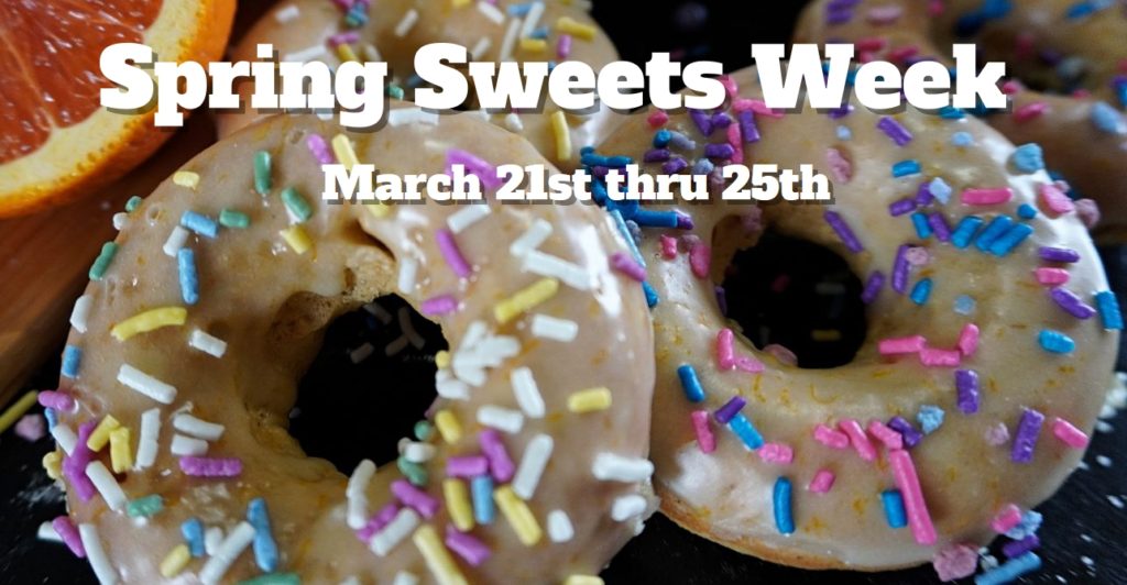 spring sweets week