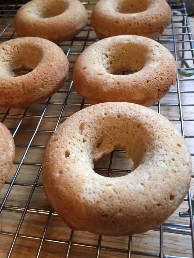 Orange Unicorn Doughnuts