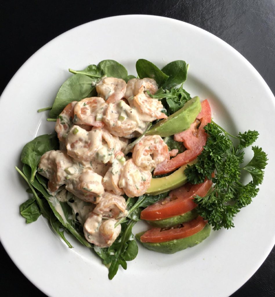 Chai Teriyaki Shrimp Salad