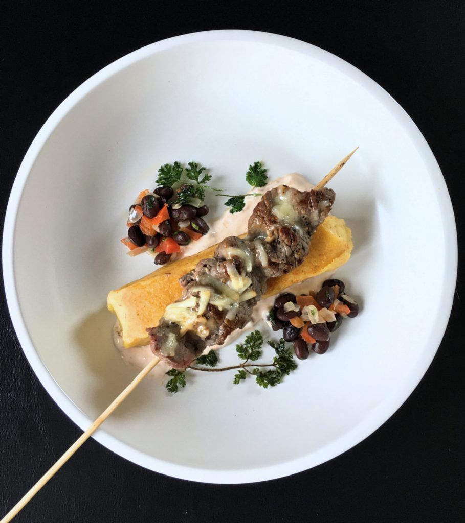 cheese steak skewers