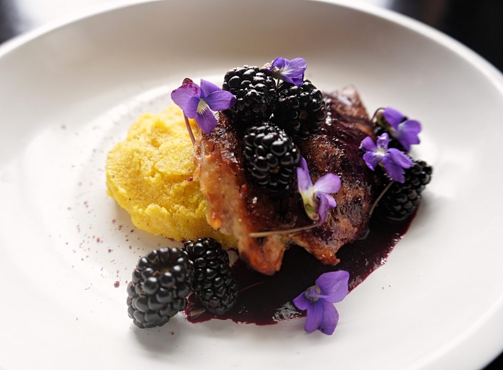 Blackberry Chicken Thighs