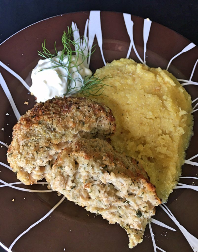 Air Fryer Salmon Cakes