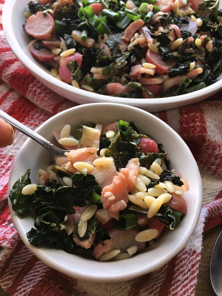 Skillet Bacon Radish Salad