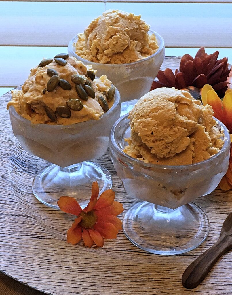 frozen pumpkin yogurt