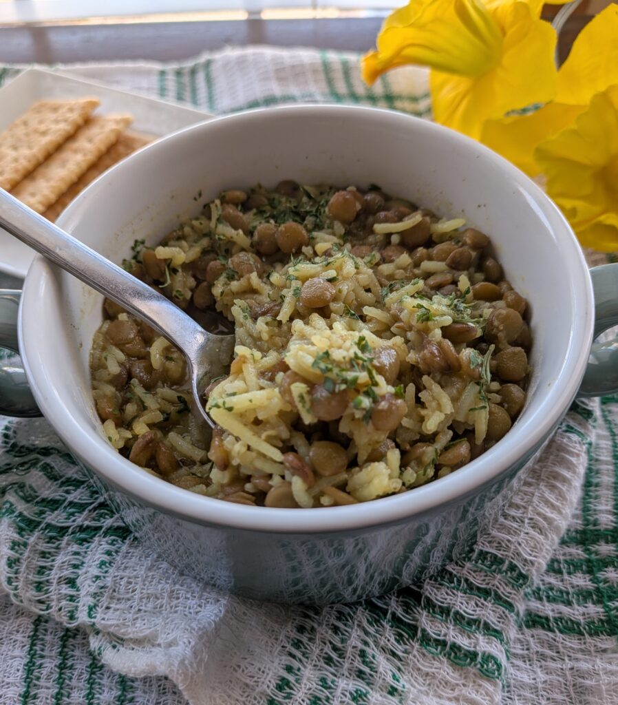lentil curry rice soup