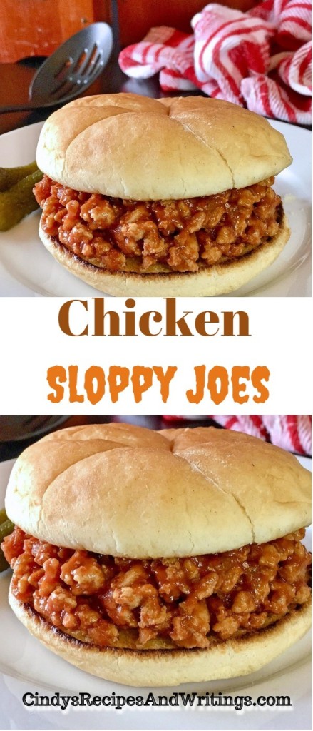 Chicken Sloppy Joes #BudgetMeals #FestiveFoodies
